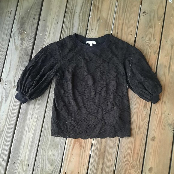 Anthropologie Vivian Lace Top - Picture 2 of 4